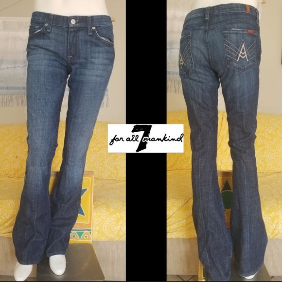 7 For All Mankind Denim - 7FAM Size 28 A Pockets Jeans